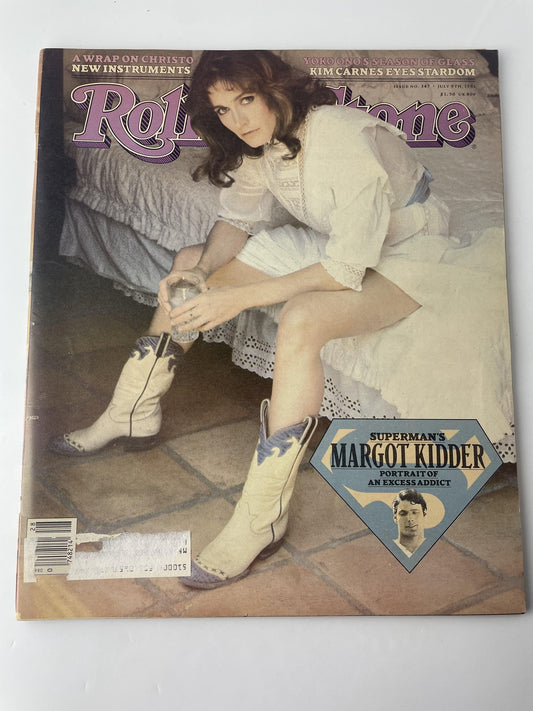 Vintage Rolling Stone Magazine Margot Kidder Cover Tom Petty Ads Marlboro