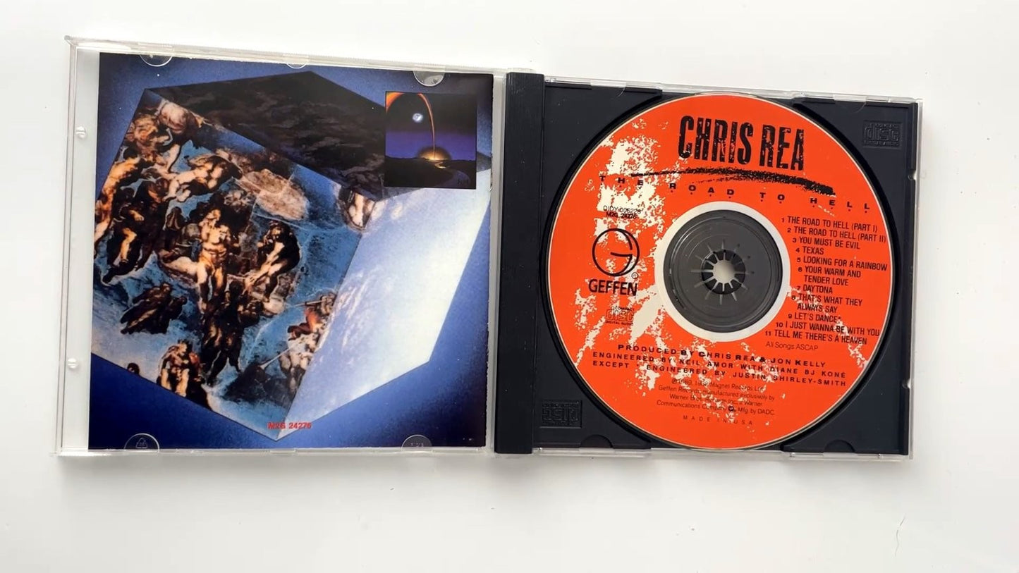 Chris Rea - The Road to Hell CD 1989 Rock Geffen M2G 24276