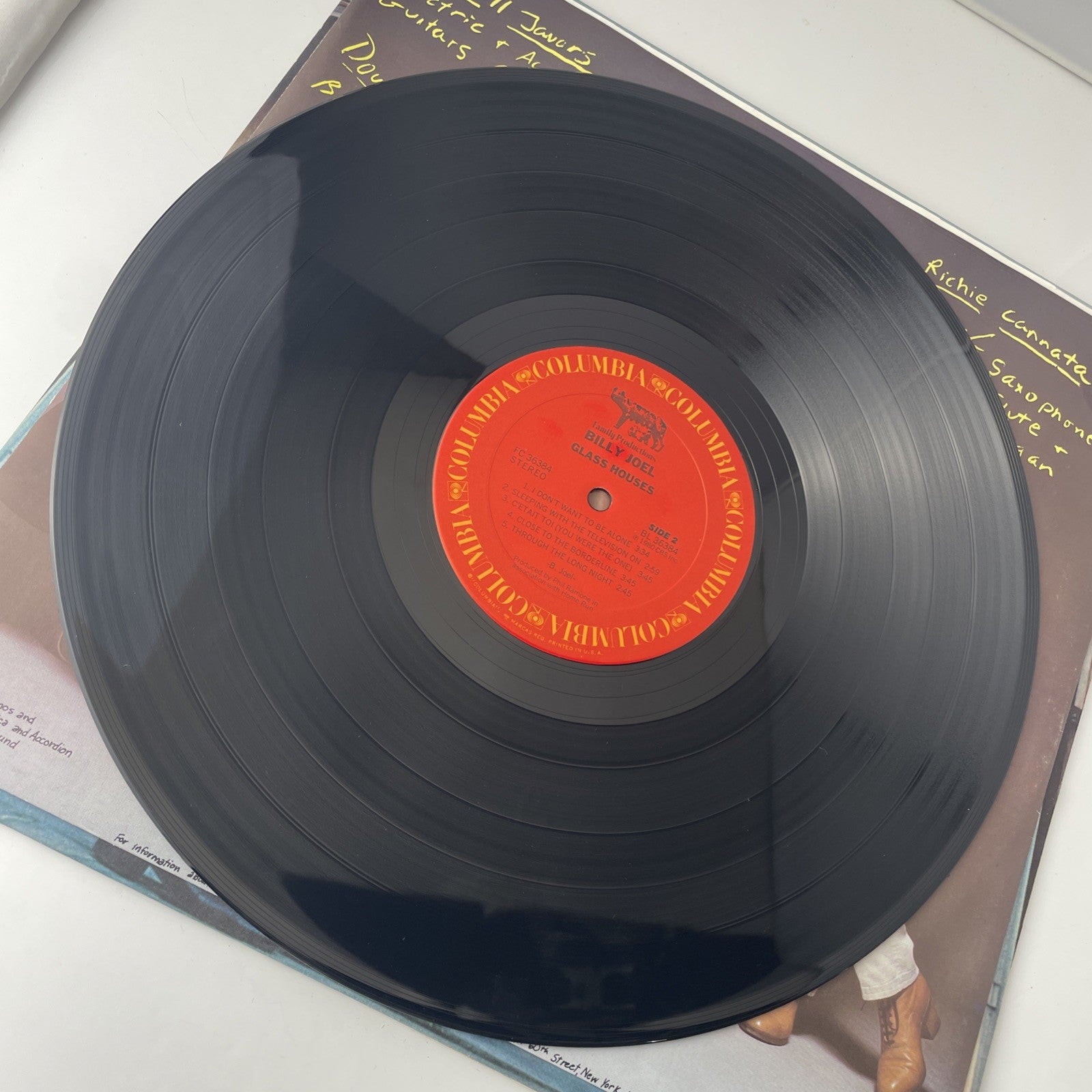 Billy Joel Glass Houses FC 36384 Vinyl LP Record Album VG+ W/ Inner