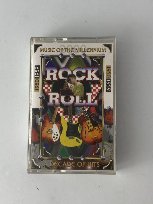 Various Artists Music of the Millennium Rock Roll 1950-1959 Cassette 1996 KRB