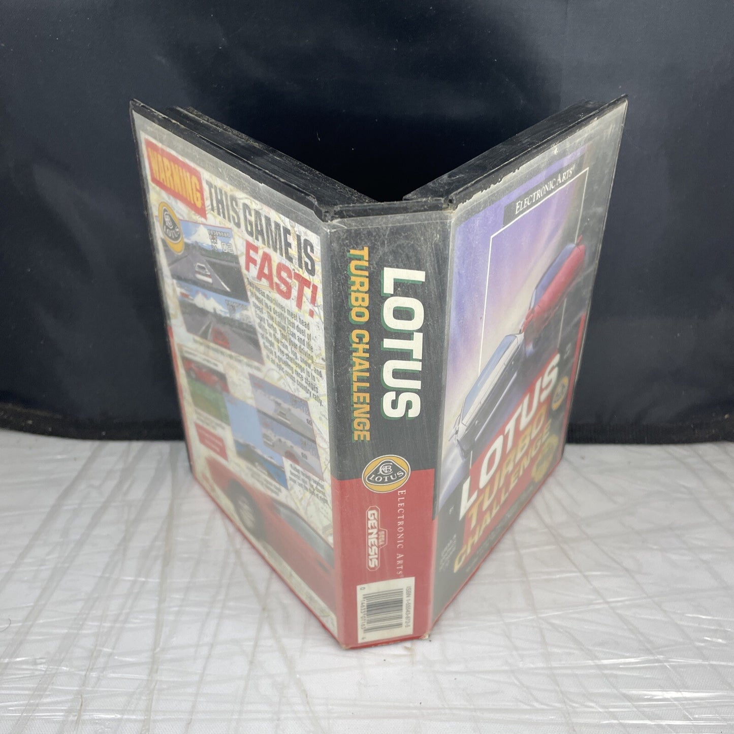 Lotus Turbo Challenge (Sega Genesis 1992) Case And Game Only- Tested