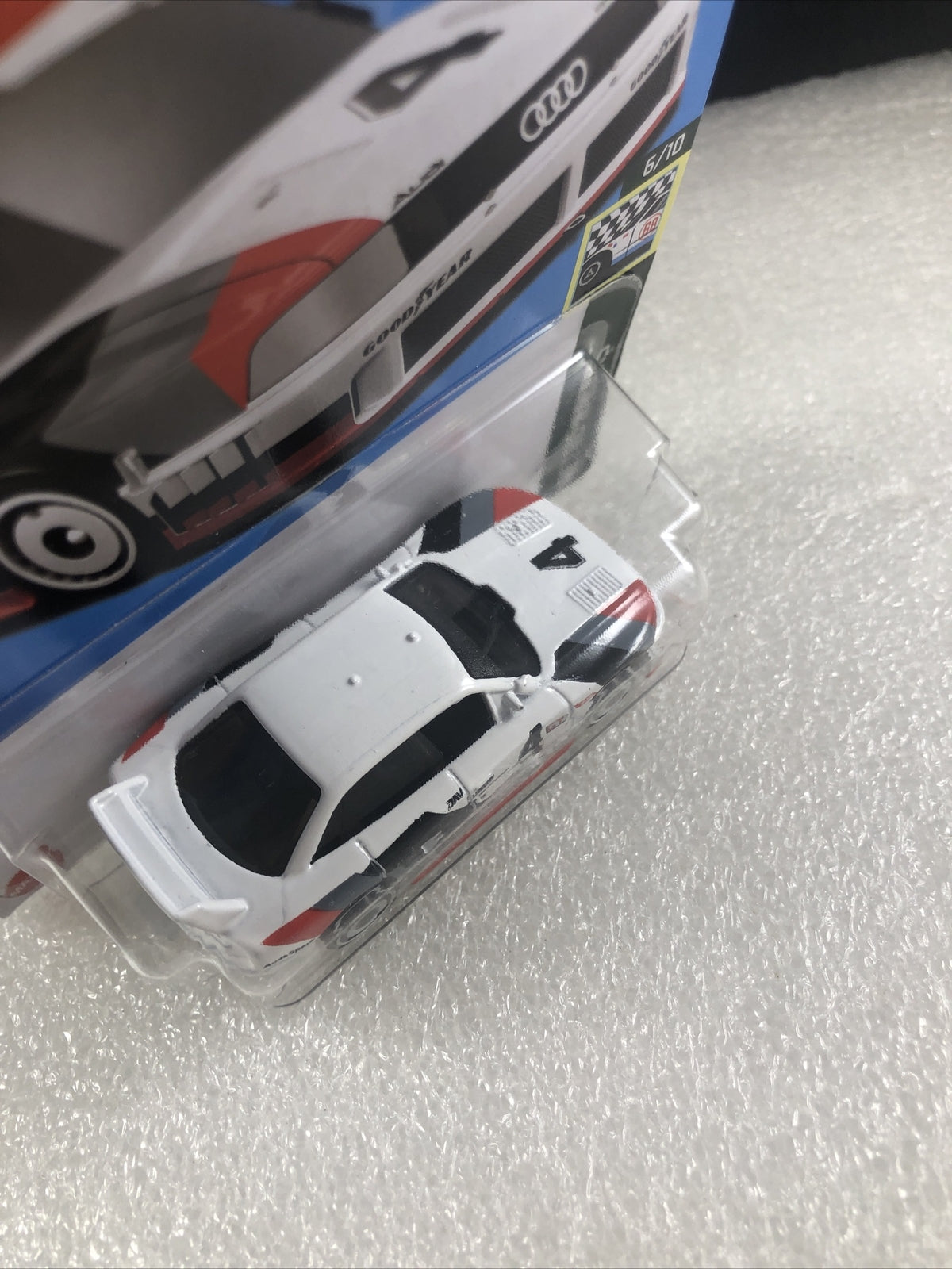 Hot Wheels Audi '90 Quattro White #77 - 2023 Retro Racers