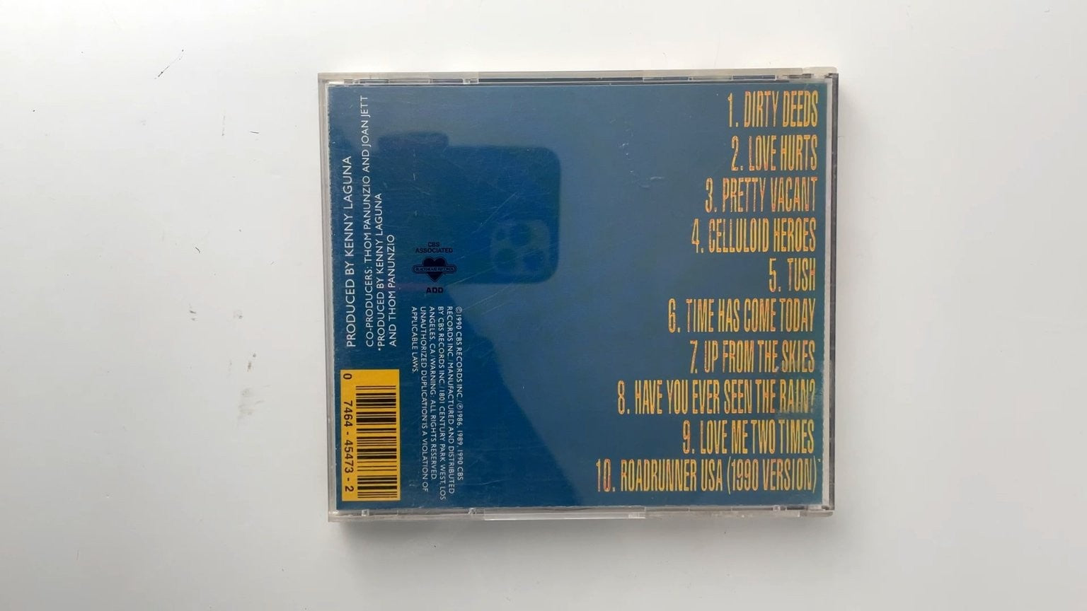 Joan Jett - The Hit List CD 1990 Cover Songs Rock CBS
