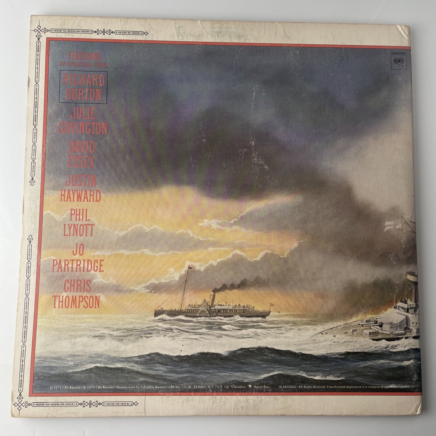 Jeff Wayne's Musical Version "War of the Worlds" Vinyl 2 LP 1978 With Booklet G