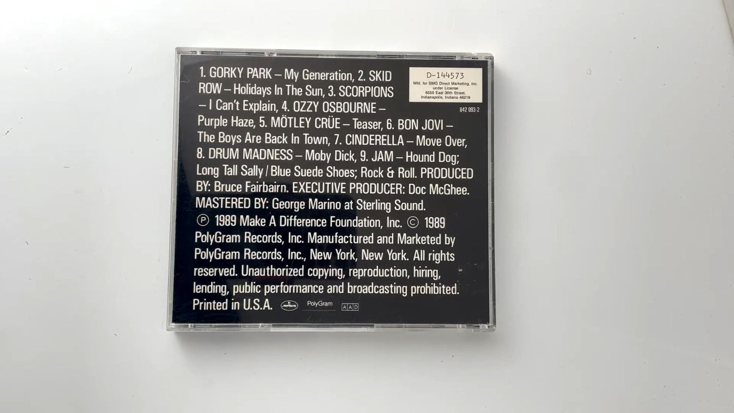 Various Artists - Stairway To Heaven Highway To Hell CD 1989 Rock Mercury