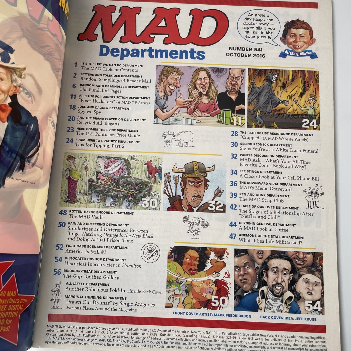 MAD Magazine: Another Poop Issue of MAD October 2016 (NEW)
