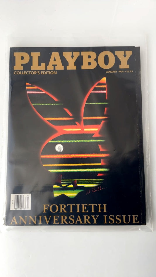Playboy January 1994 Fortieth Anniversary Issue Collector's Edition