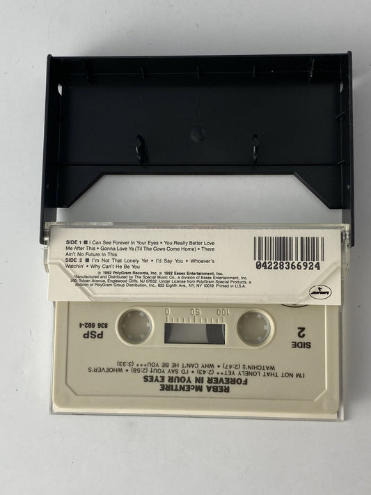 Reba McEntire Forever in Your Eyes Cassette 1992 Special Music Company