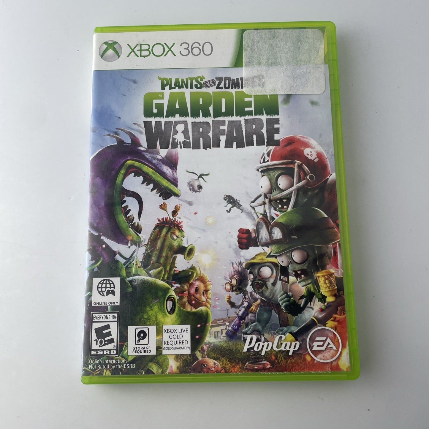 Plants vs. Zombies Garden Warfare Xbox 360 Game 2014 Microsoft NTSC Used 