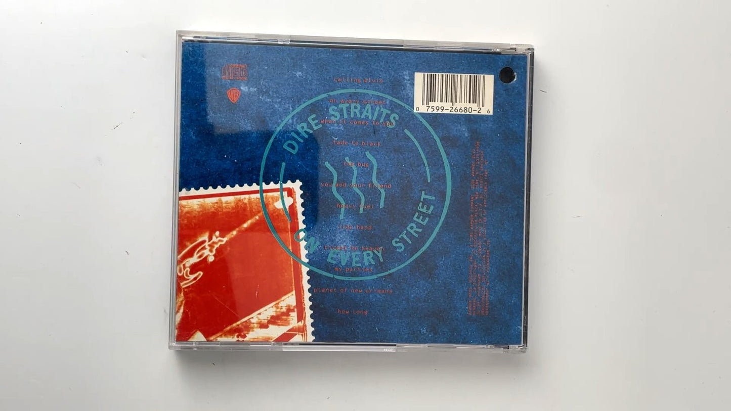 Dire Straits - On Every Street CD 1991 Rock Warner Bros