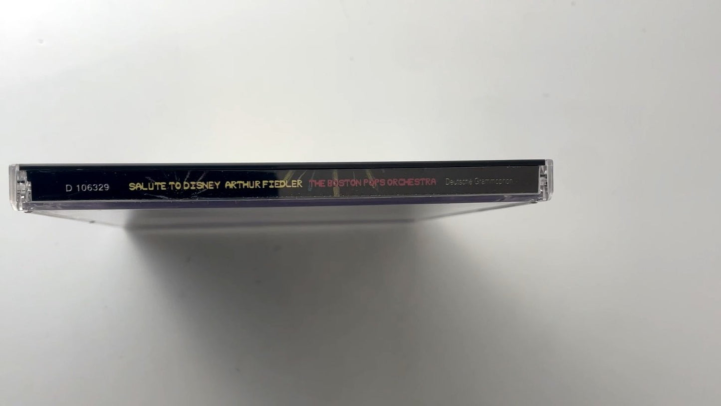 Arthur Fiedler - Salute to Disney CD 1994 Boston Pops Orchestra Classical DG