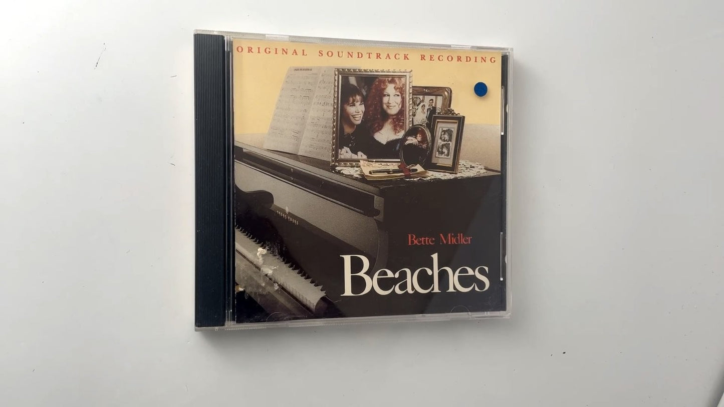 Bette Midler - Beaches Original Soundtrack CD 1988 Pop Atlantic