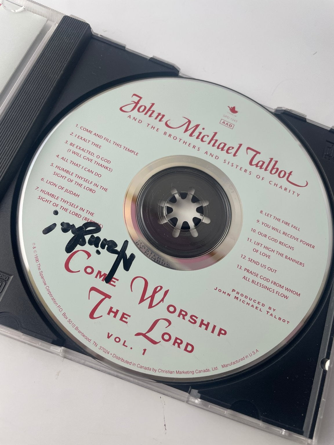 John Michael Talbot - Come Worship The Lord Vol. 1 CD 1990 Christian Sparrow