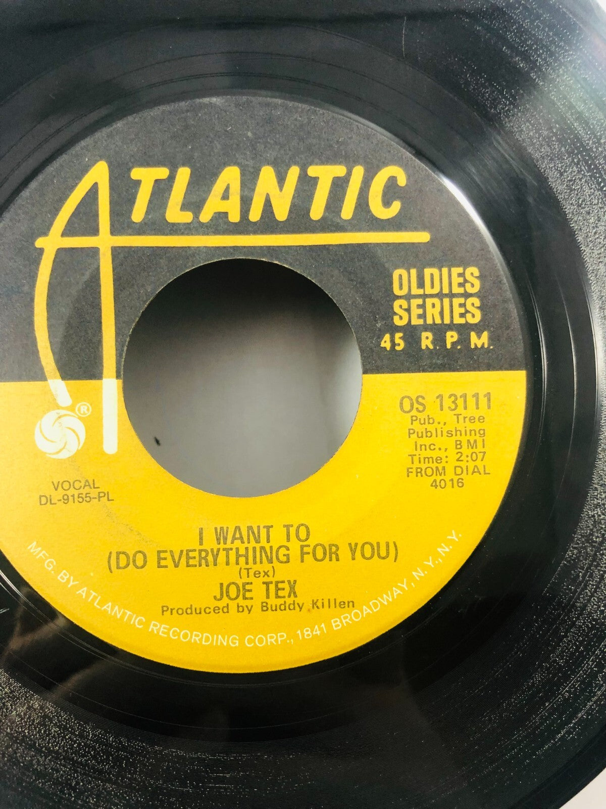 Joe Tex I Want To Do Everything For You/Skinny Legs Atlantic Rare Funk Soul