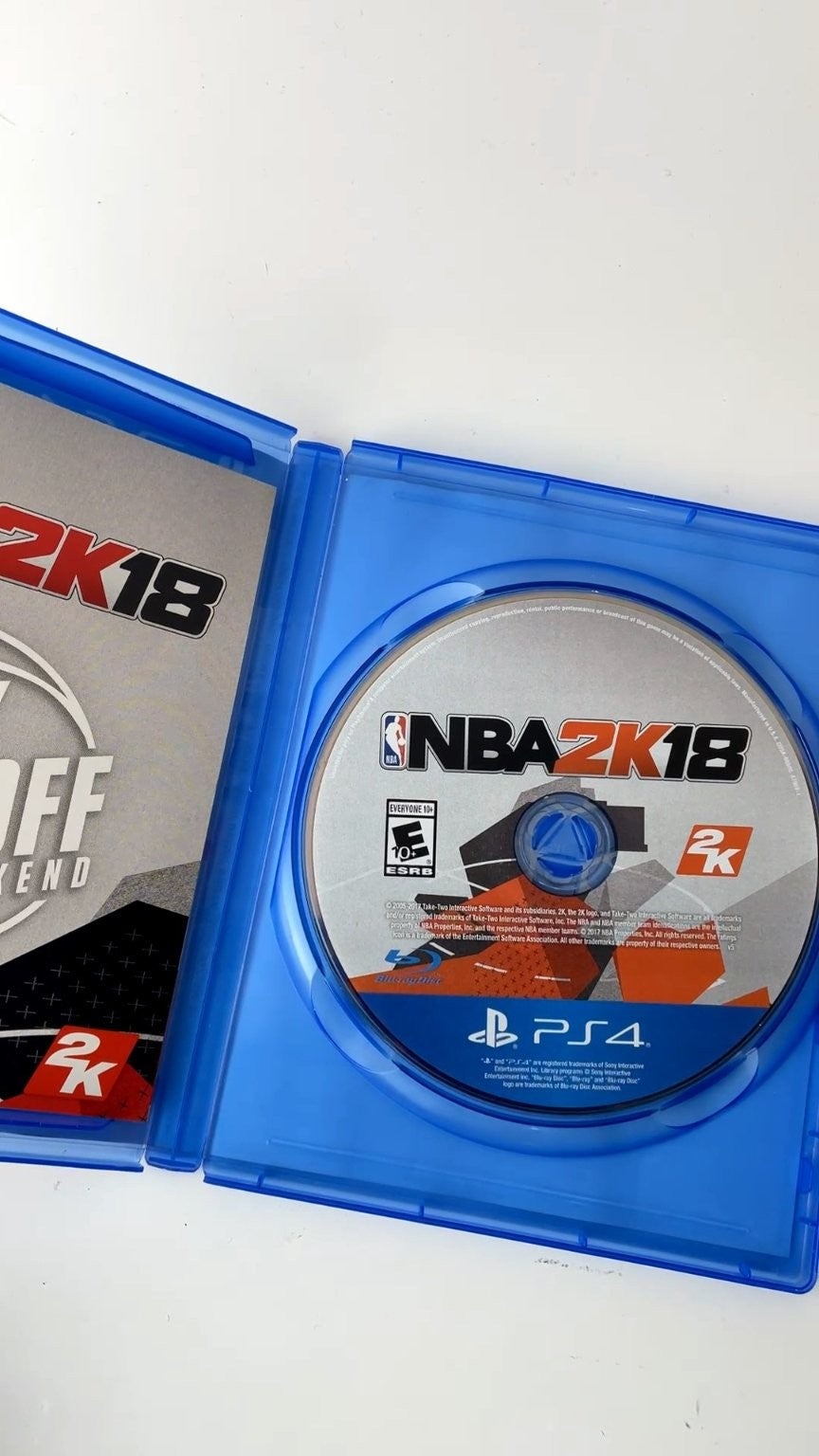 NBA 2K18 PS4 Video Game Kyrie Irving Multiplayer Sports