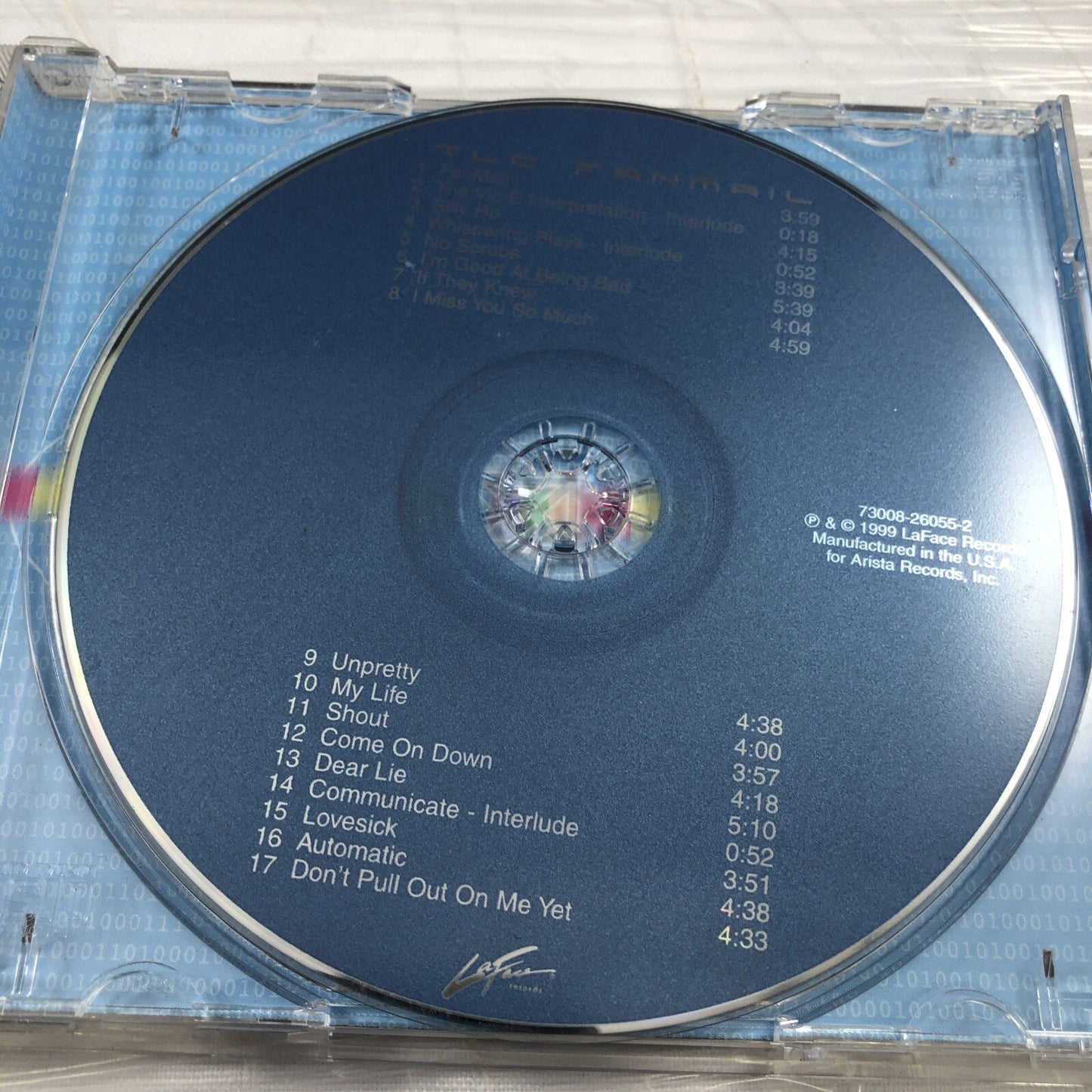 FanMail [PA] by TLC (CD, Feb-1999, LaFace) Vintage Pop R & B