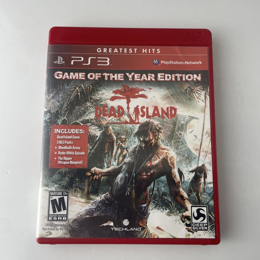 Dead Island Greatest Hits (Sony PlayStation 3, PS3) Complete - Tested & Working