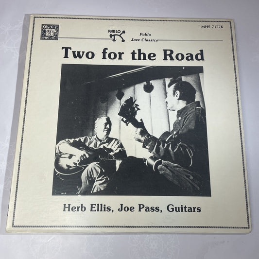 HERB ELLIS & JOE PASS "Two For The Road" 1974 (PABLO/MHS7177K) JAZZ EX/EX!