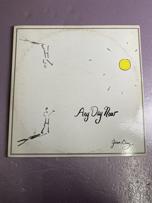 Vintage Joan Baez Any Day Now 2xLP Vinyl 1968 Vanguard Folk Rock Album