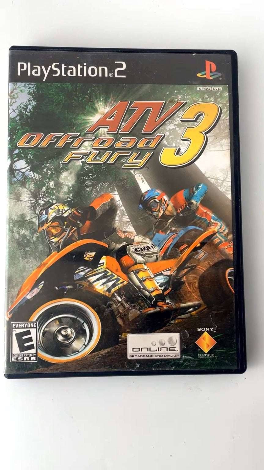 ATV Offroad Fury 3 PlayStation 2 Video Game Multiplayer Online