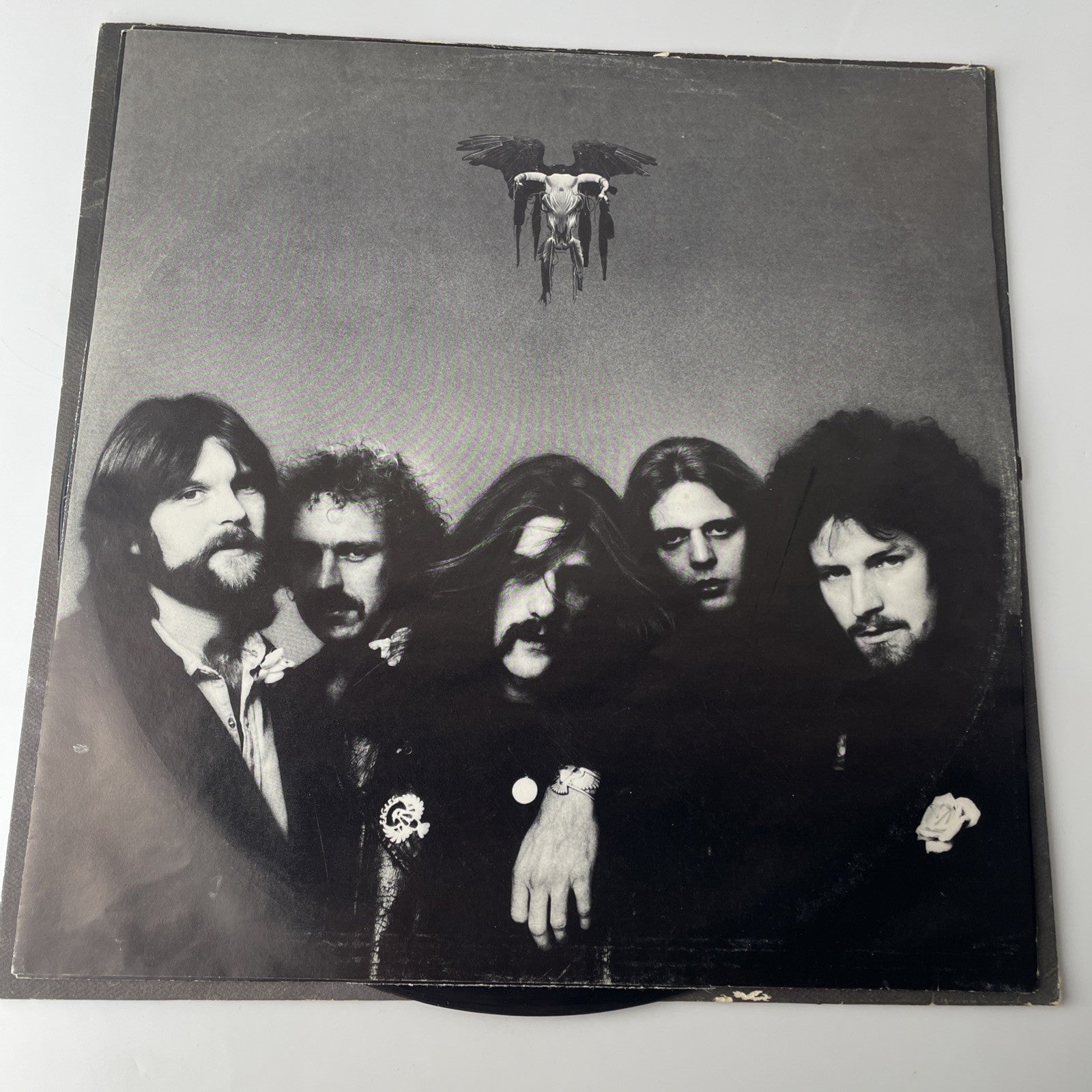 EAGLES ~ One Of These Nights 7E- 1039 USA Vinyl LP Embossed Sleeve 1975