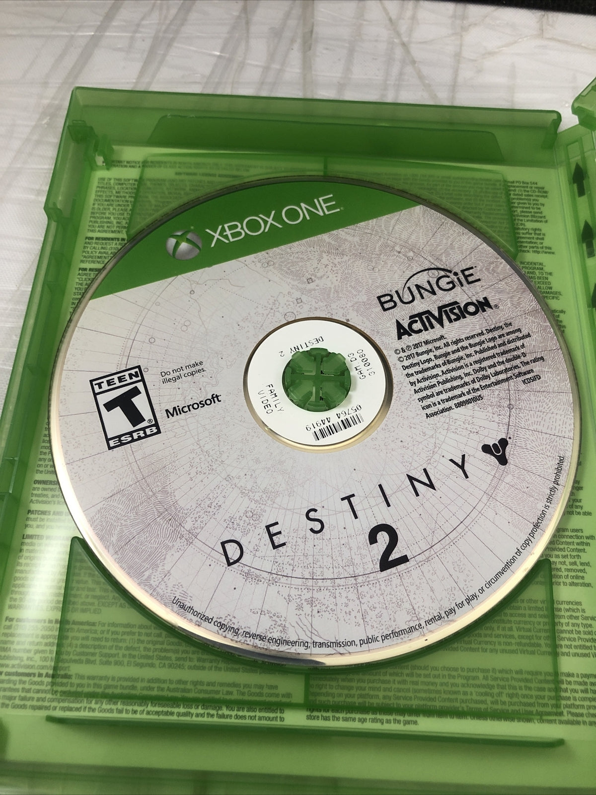 Destiny 2 - Xbox One Standard Edition Physical Copy VG CIB