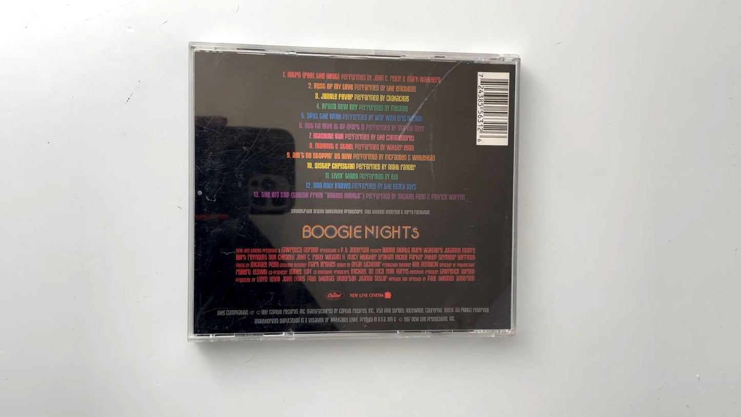 Boogie Nights Soundtrack CD 1997 Original Motion Picture Capitol Pop Rock