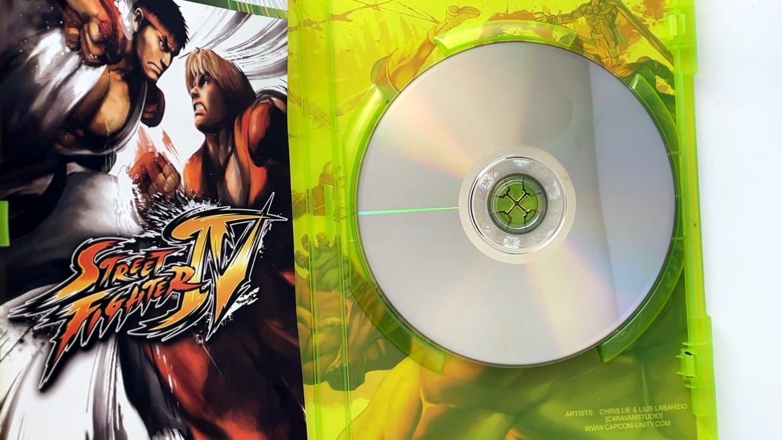 Street Fighter IV Xbox 360 Video Game Multiplayer Fighting Classic CIB