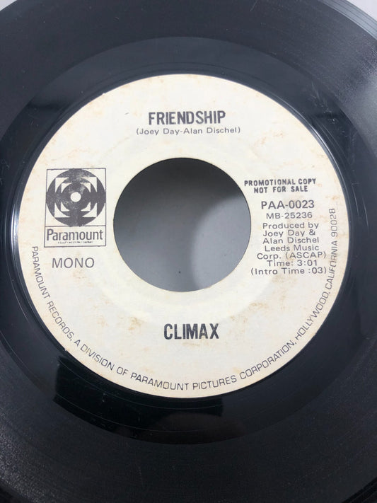 Climax Blues Band 45 RPM -You've Gotta Try / Friendship - Paramount VG See pics