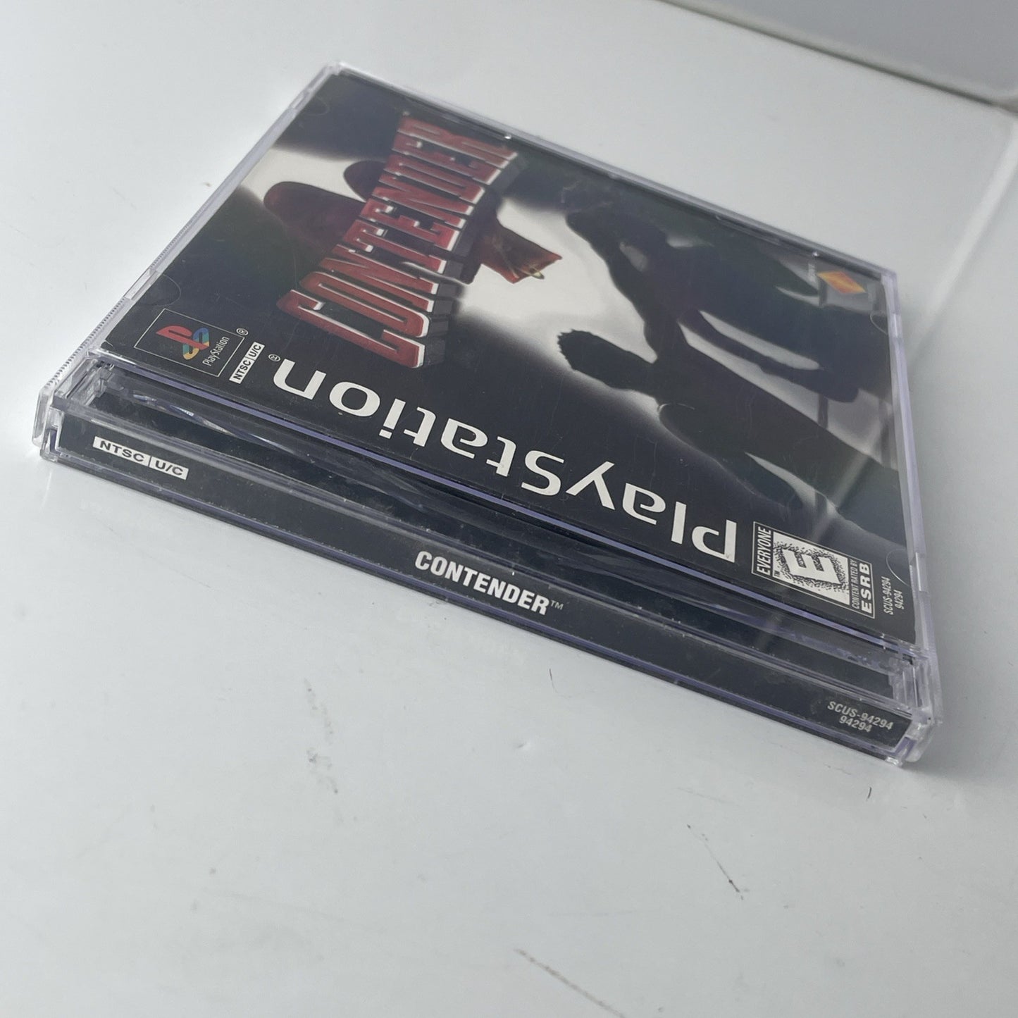 Contender PS1 Game (1999) - Complete Boxing Sports - VG+ Condition