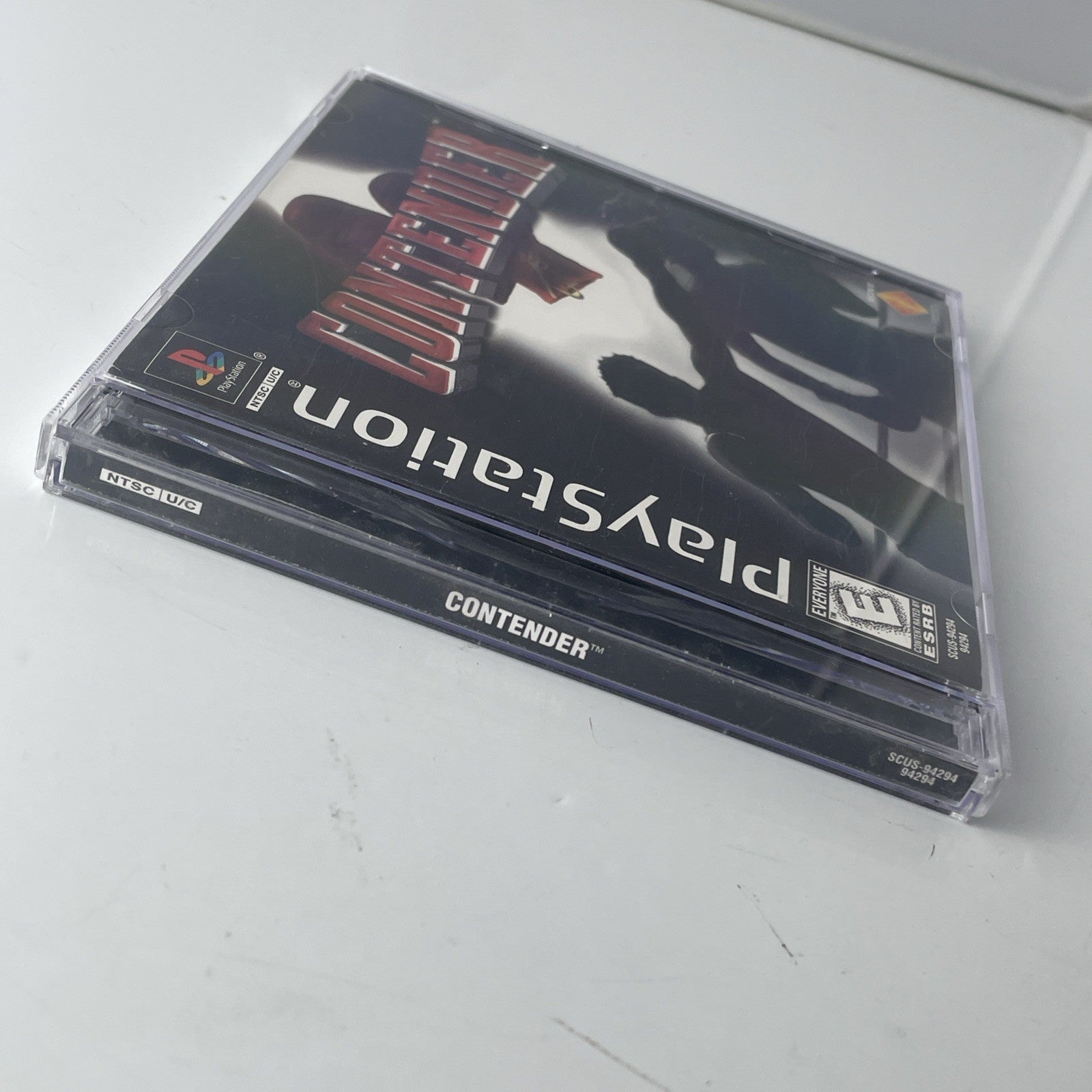 Contender PS1 Game (1999) - Complete Boxing Sports - VG+ Condition