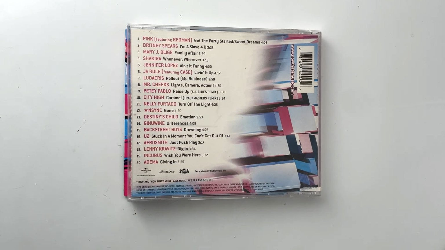 Various Artists - NOW 9 CD 2002 Chart-Topping Hits Pop Universal