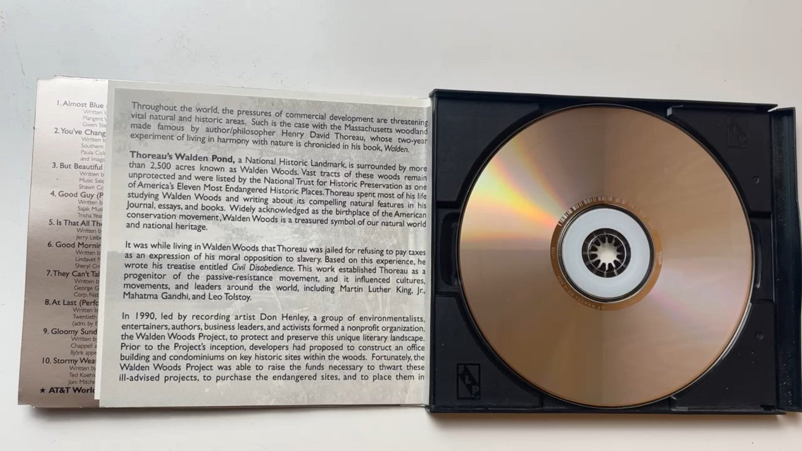 Various Artists - Stormy Weather CD 1998 Charity Concert Pop AT&T