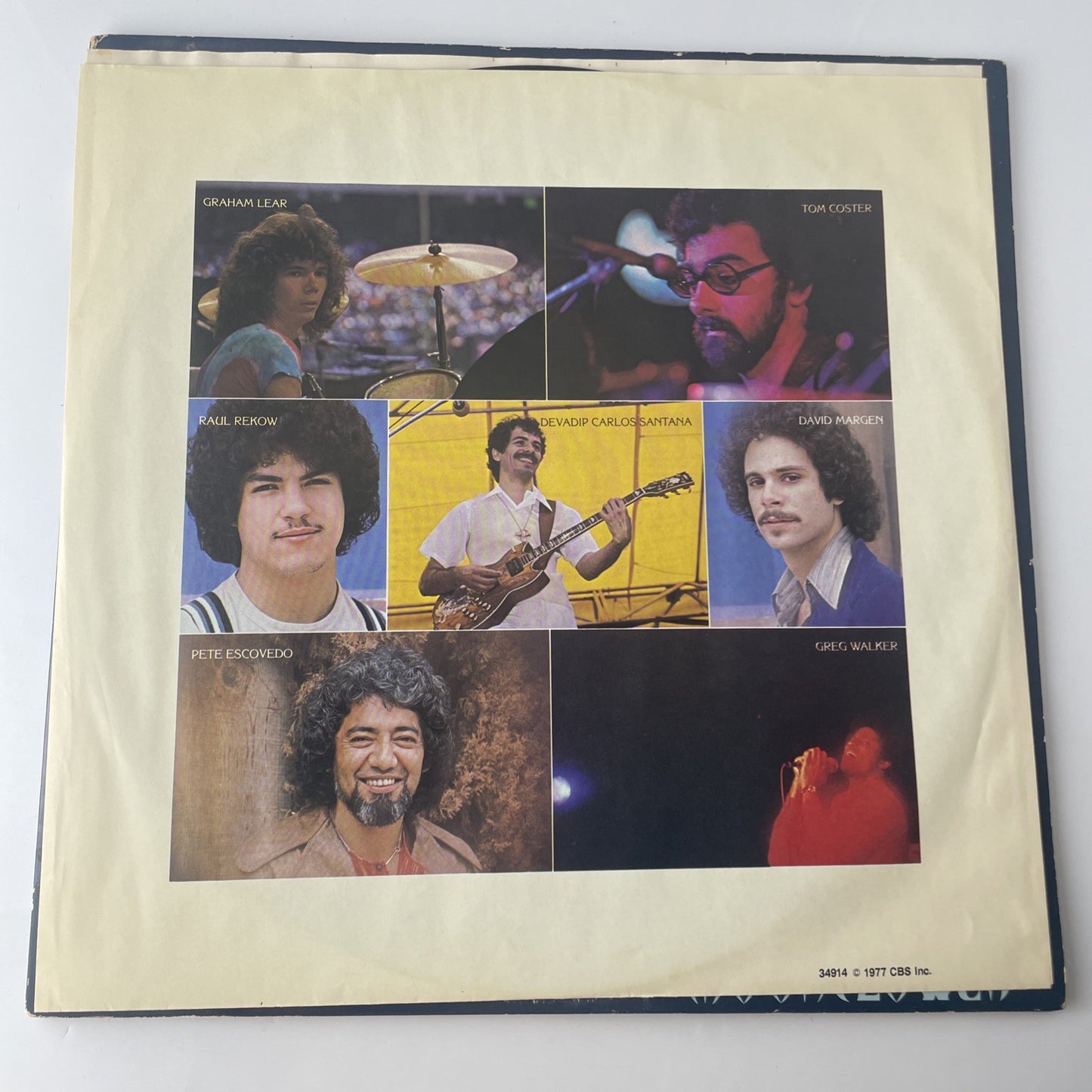 Santana Moonflower 2 LP Set Original Vinyl Record C2 34914 Columbia 1977