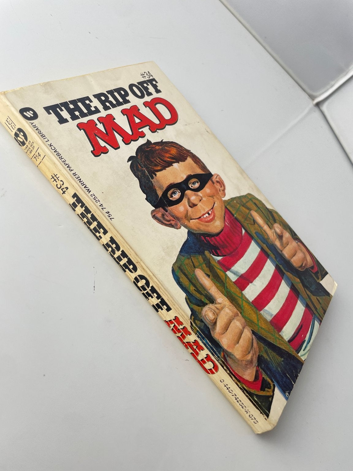 The Rip Off Mad William M. Gaines 1973 First Printing Warner Paperback