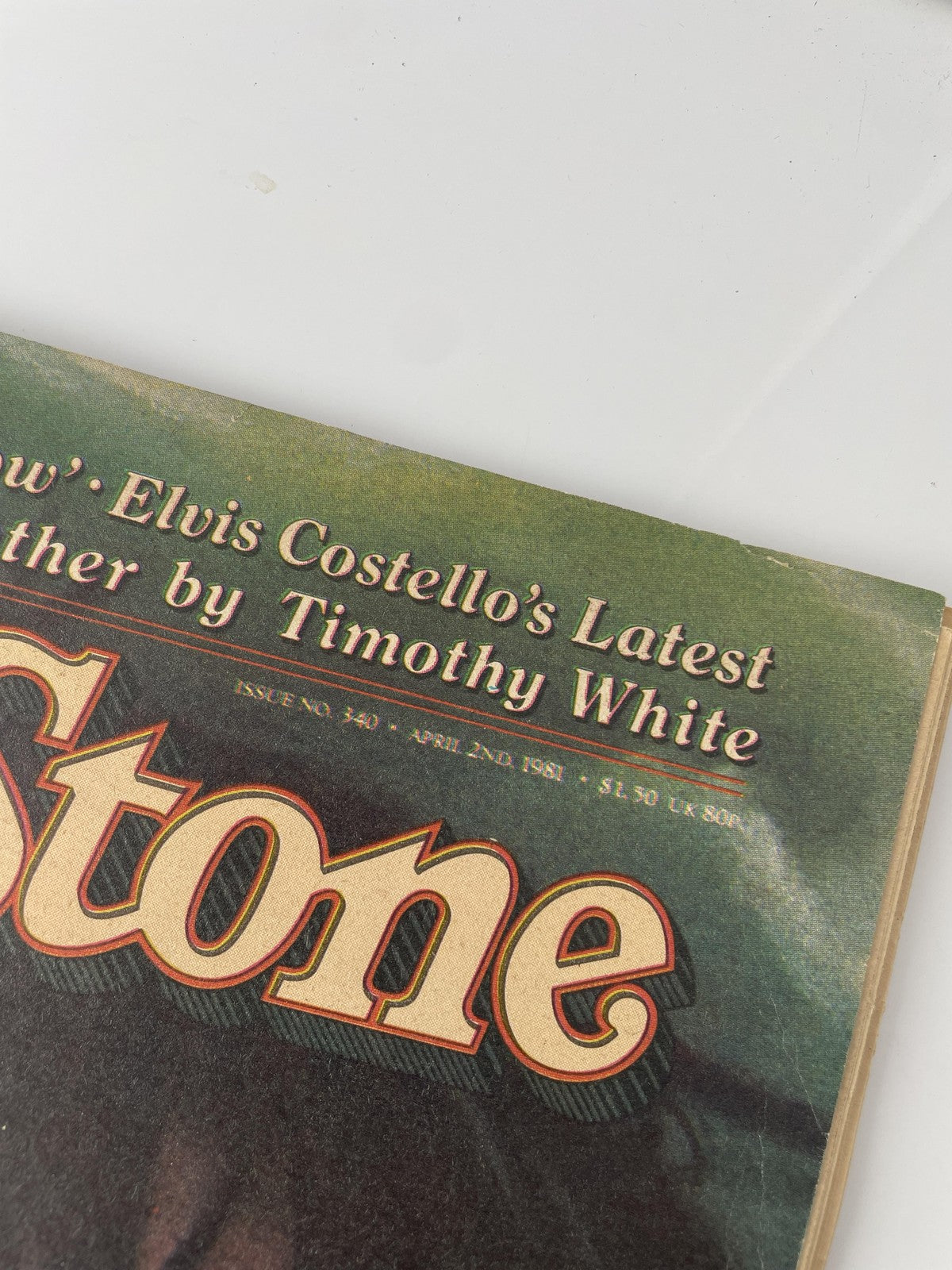 Vintage Rolling Stone Magazine Issue 340 April 2 1981 Cover Story On the Lam
