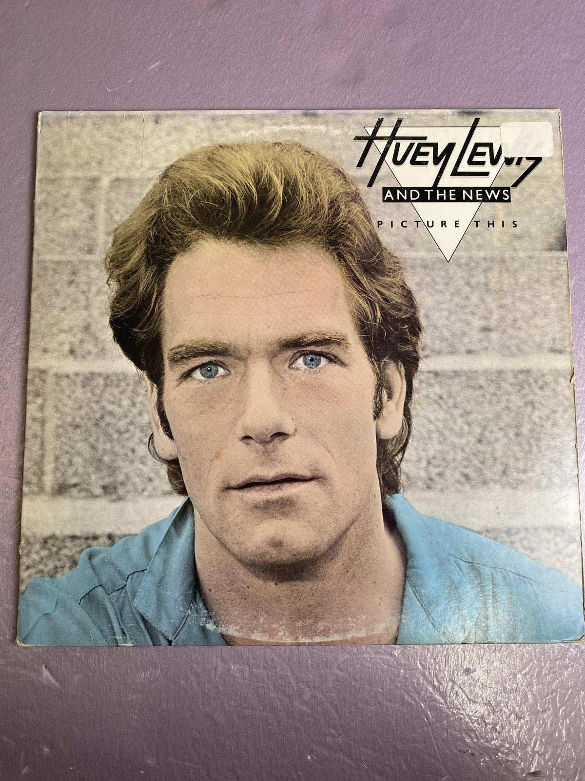 Vintage Huey Lewis & The News Picture This Vinyl LP 1982 Chrysalis Rock Pop