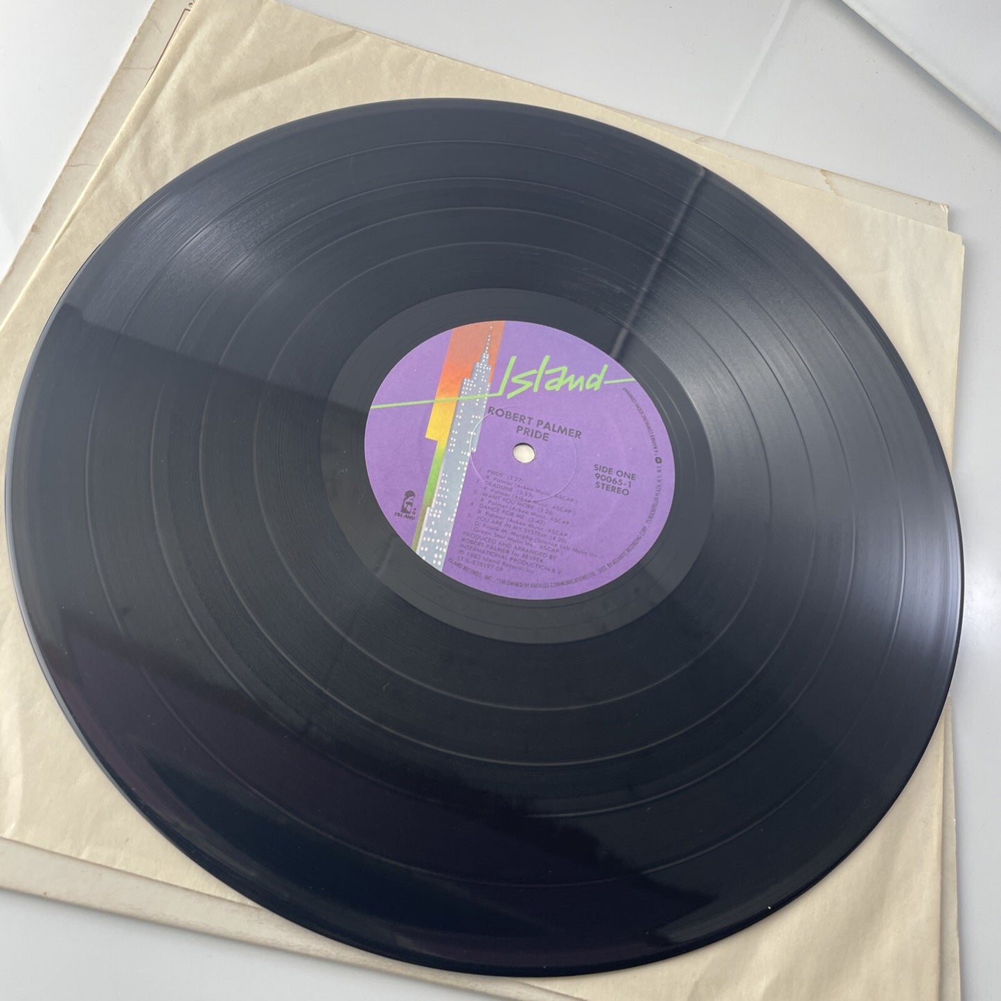 Robert Palmer 1983 Pride ORIGINAL Island Records Vinyl