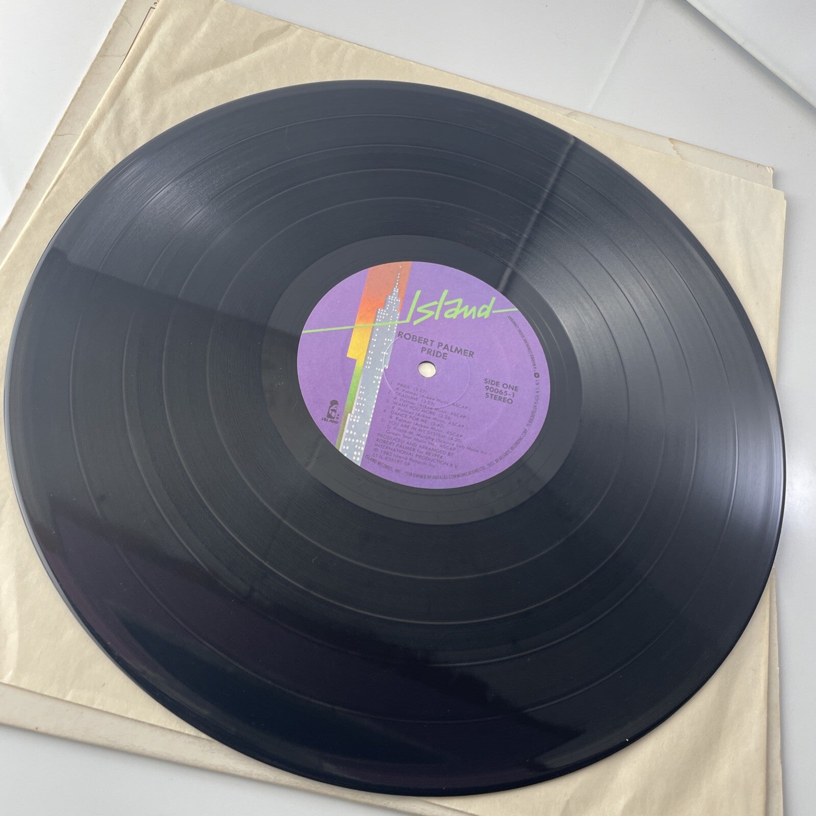 Robert Palmer 1983 Pride ORIGINAL Island Records Vinyl