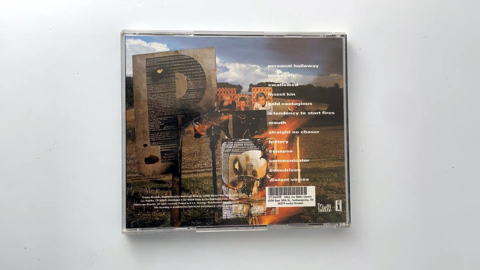 Bush - Razorblade Suitcase CD 1996 Alternative Rock Trauma Records