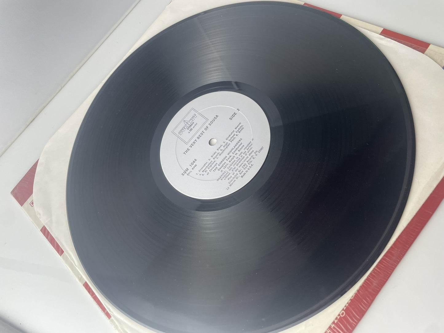 Vintage Vinyl LP The Very Best of Sousa Gordon Highlanders Marches USA Band 1975