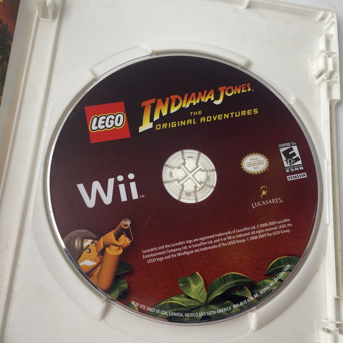 LEGO Indiana Jones : The Original Adventures - Nintendo Wii - Complete w/ Manual