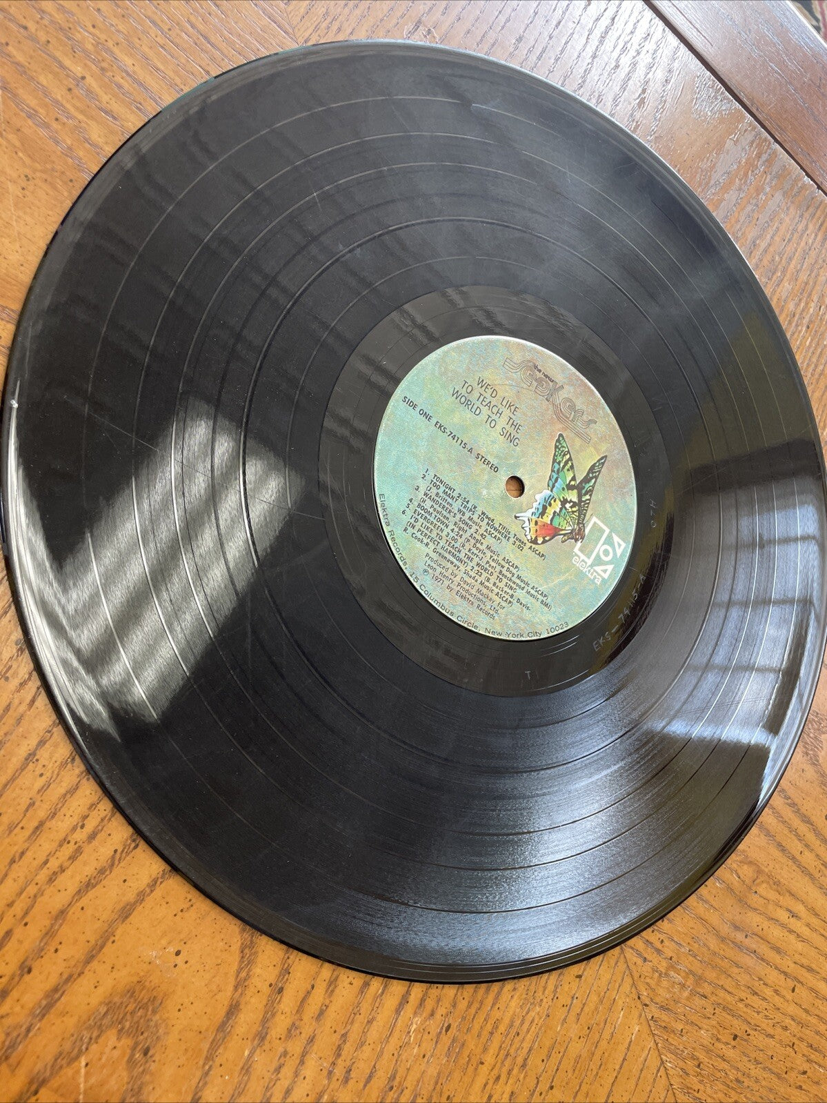 ORIGINAL Vinyl LP THE NEW SEEKERS "WE'D LIKE TO TEACH THE WORLD TO SING"