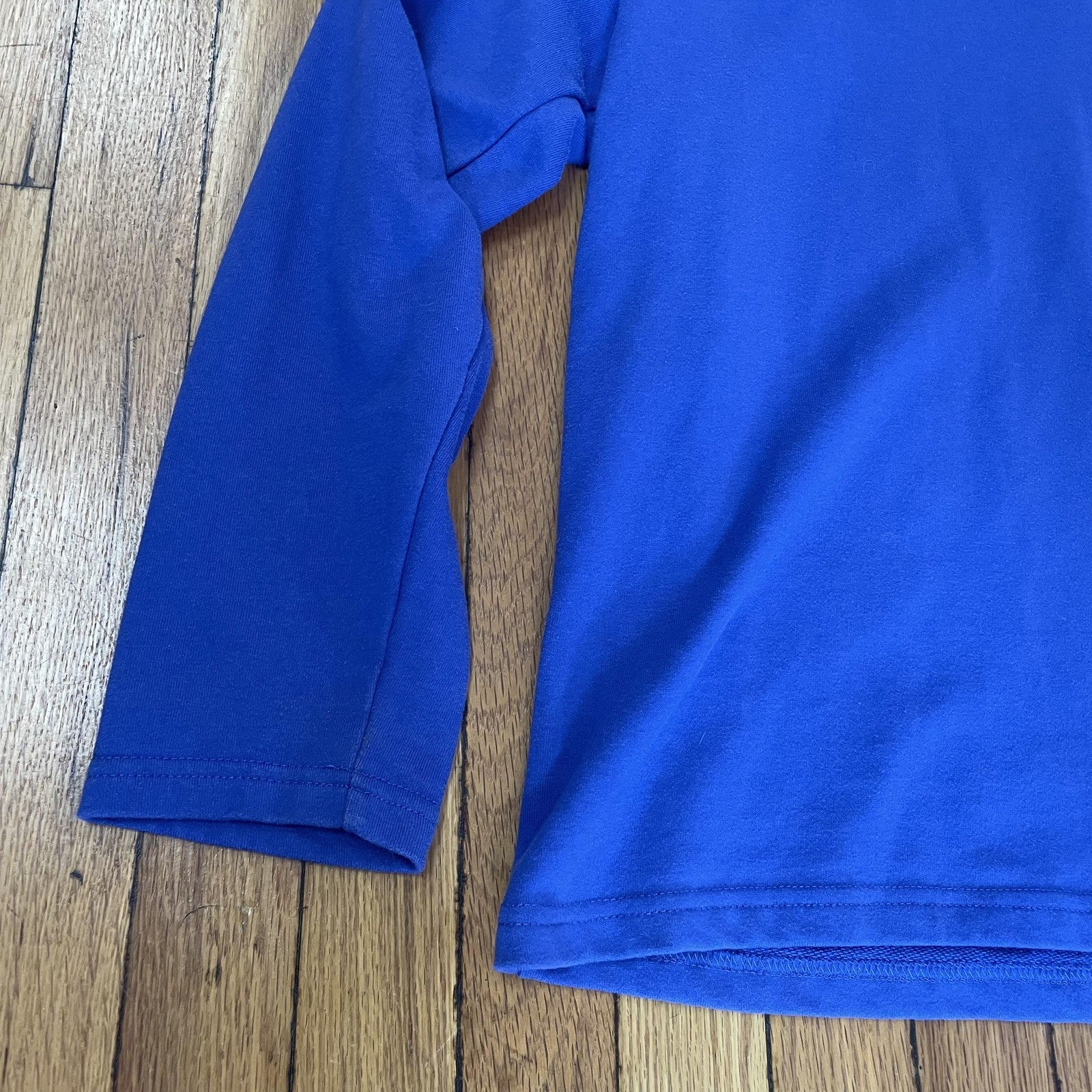 Champion Pullover Shirt Mens Large Blue Saint Louis Billikens Mascot Long Sleeve