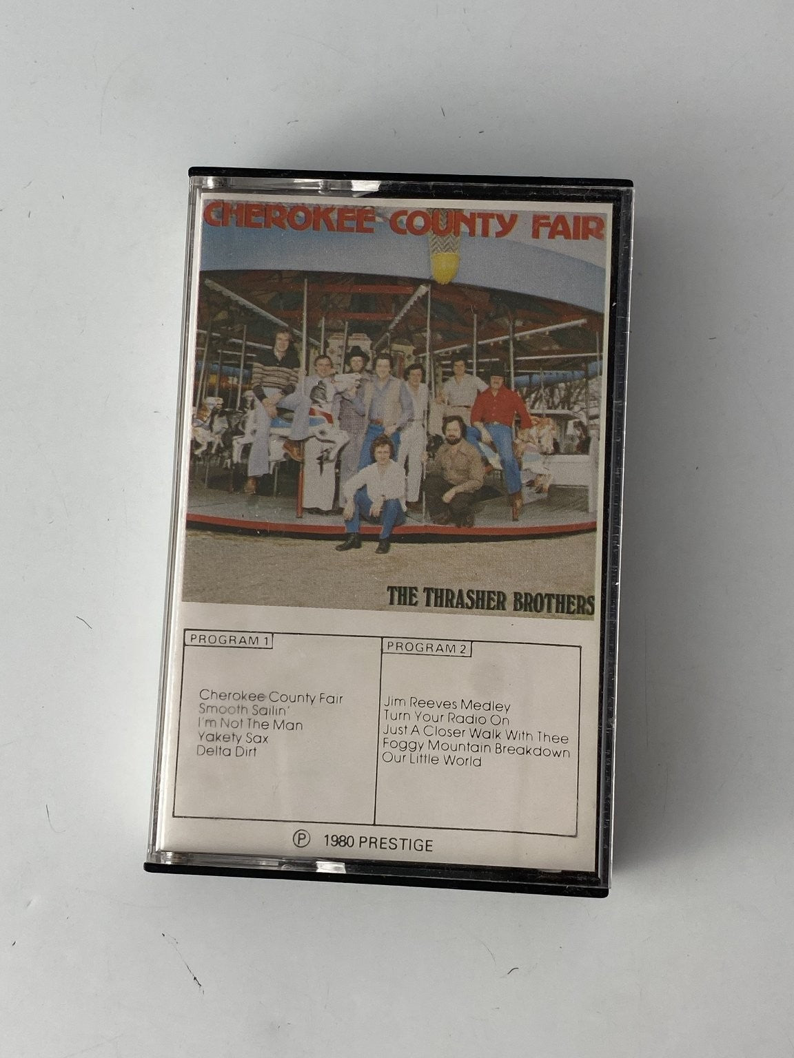 The Thrasher Brothers Cherokee County Fair Cassette 1980 Prestige