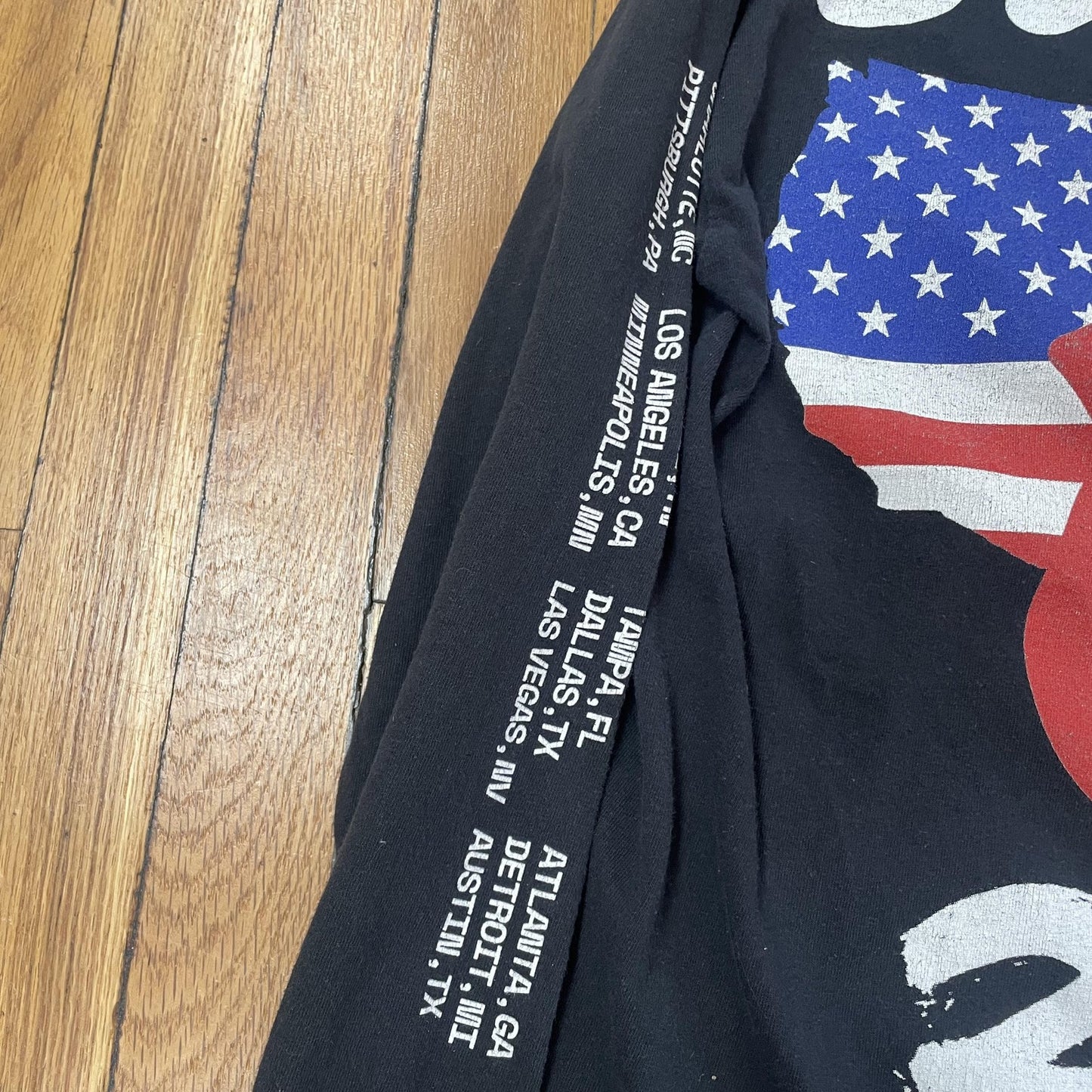 Rolling Stones Shirt Mens Large No Filter Tour 2021 Concert Band Rock Music