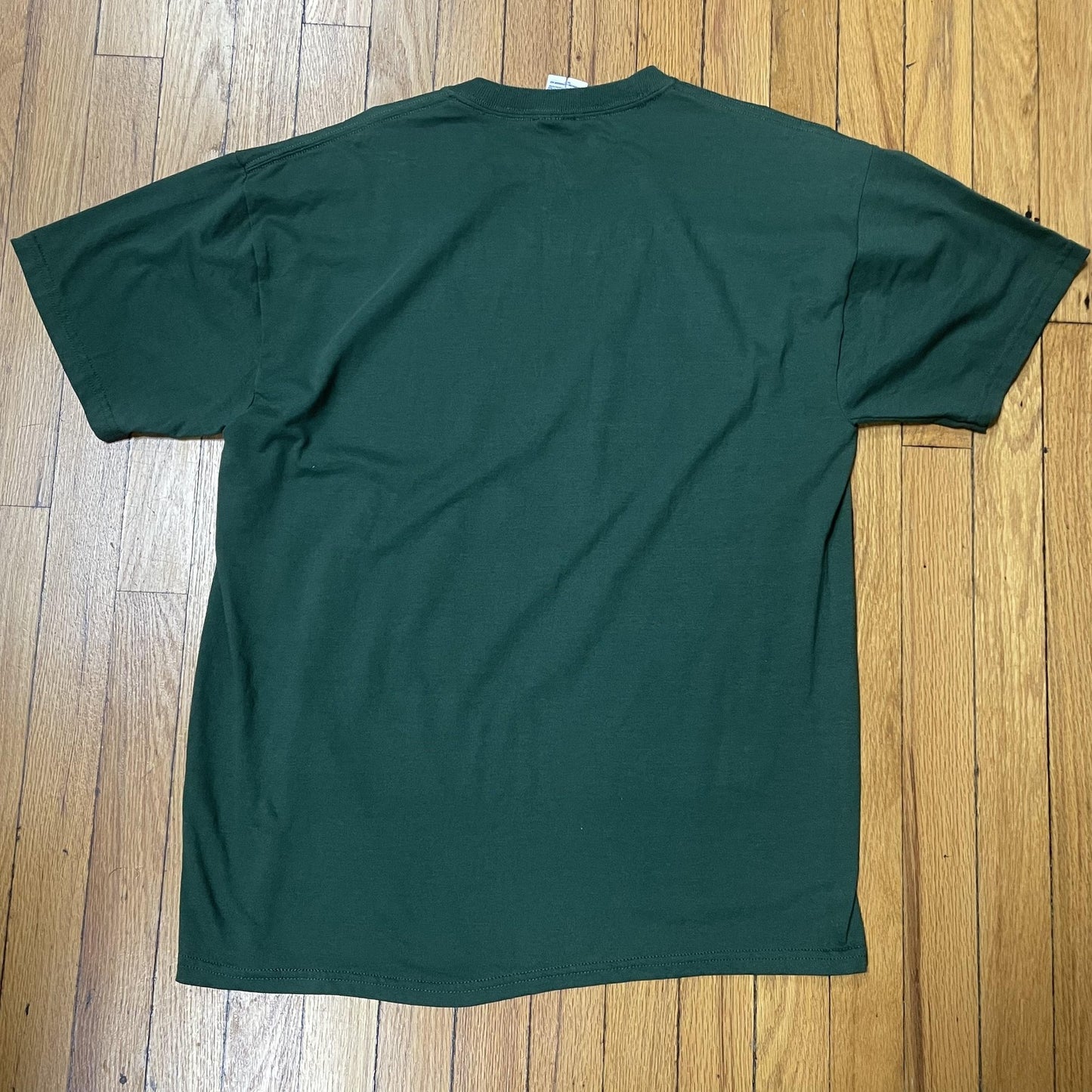 Jerzees Deer Graphic Shirt Mens Large Green Outdoors Wildlife Buck Tee Hunting