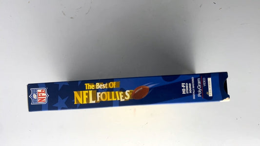 The Best of NFL Follies VHS 1996 Football Comedy PolyGram Video