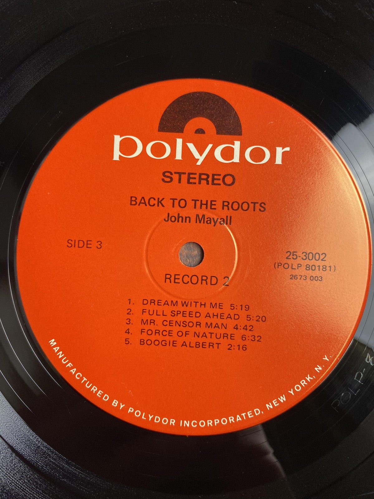 Vintage John Mayall Back To The Roots 2xLP Vinyl 1971 Polydor Blues Rock Album