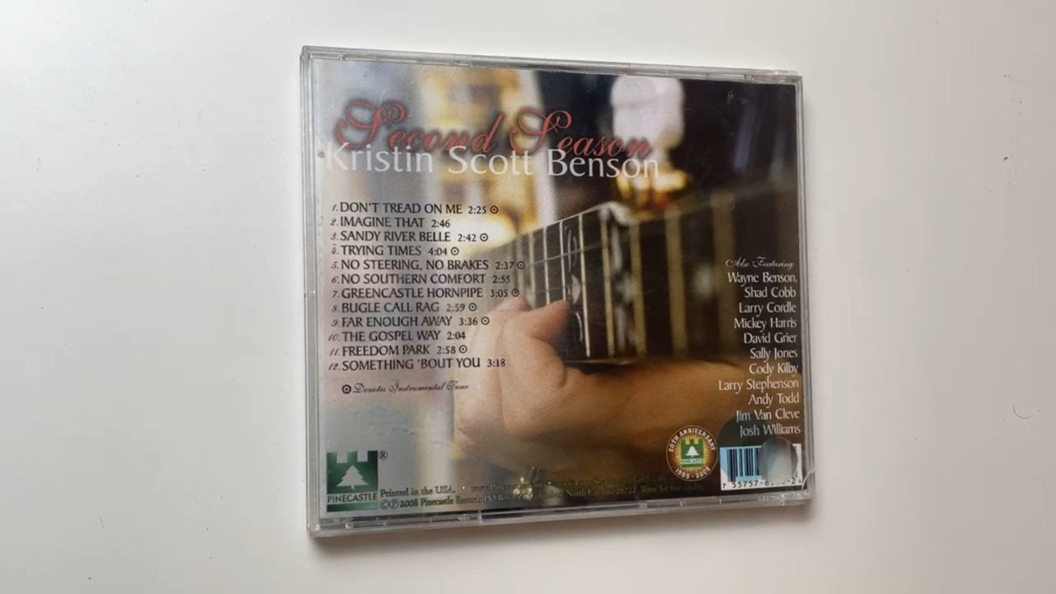 Kristin Scott Benson - Second Season CD 2008 Bluegrass Pinecastle